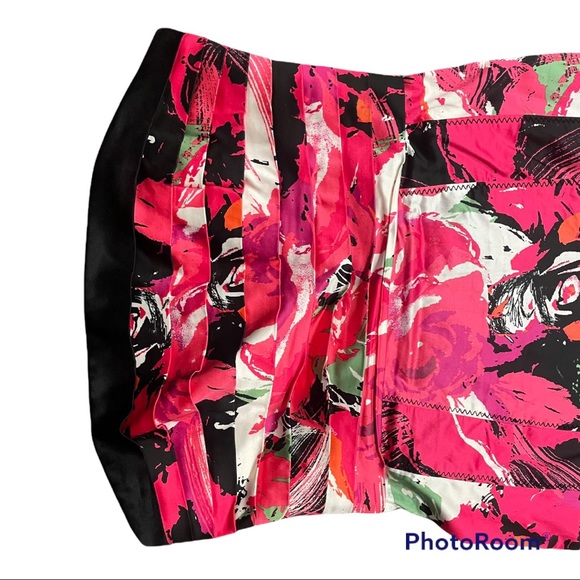 bebe Strapless Floral Dress sz Small - Picture 5 of 6